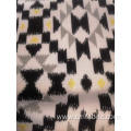 knitted Spun Polyester spandex single jersey printed fabric